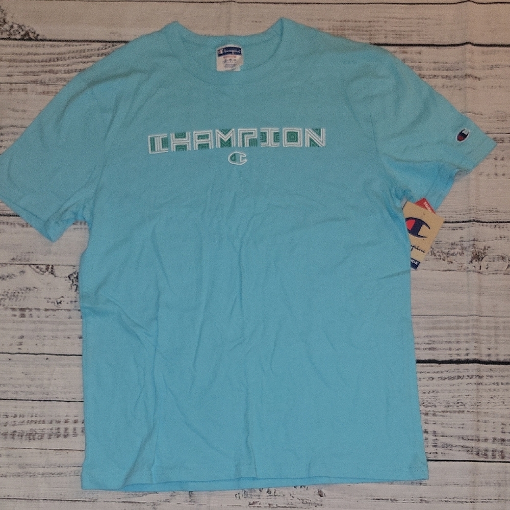 Champion Blue Short Sleeve Tee